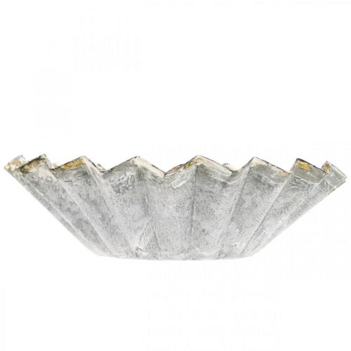 Artículo Molde de pastel para plantar, decoración de metal, moldes para hornear con decoración dorada Ø16.5cm H4.5cm