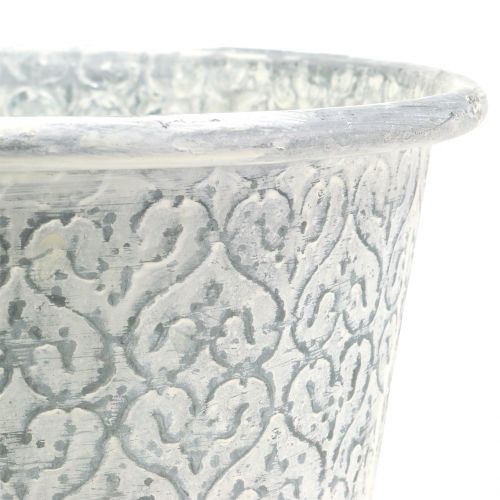 Artículo Macetero zinc tina crema 36cm