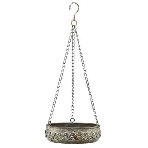 Artículo Cuenco para colgar metal óxido antiguo Ø18,5/22/25cm 3ud