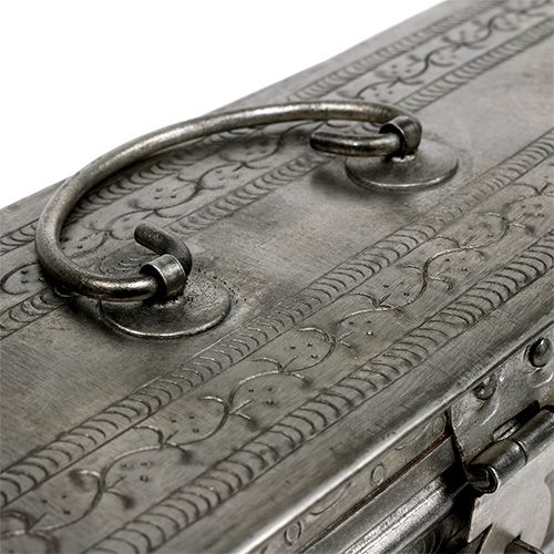 Floristik24 Ataúd plata cuadrado 24cm x 8cm H6cm