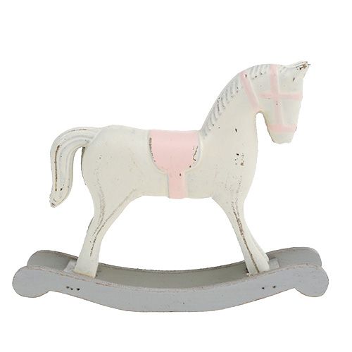Floristik24 Caballo balancín 13cm x 10cm 2 piezas
