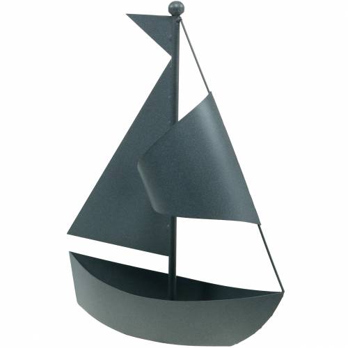 Floristik24 Velero para plantar metal 44cm × 34cm