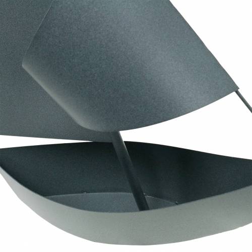 Floristik24 Velero para plantar metal 44cm × 34cm