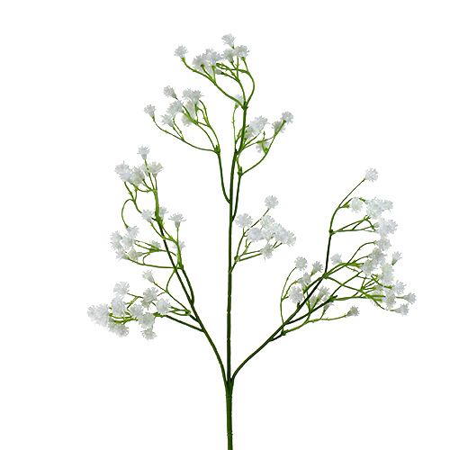 Floristik24 Gypsophila Flores Artificiales Blanco 52cm 6pcs