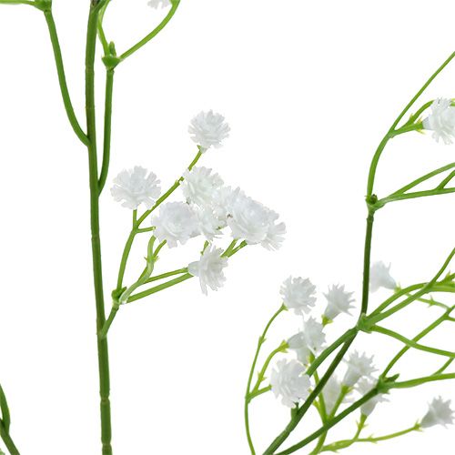 Floristik24 Gypsophila Flores Artificiales Blanco 52cm 6pcs