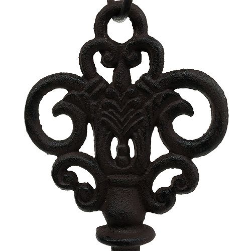 Floristik24 Llave marrón hierro fundido 43cm