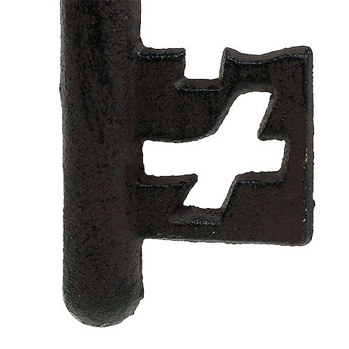 Floristik24 Llave marrón hierro fundido 43cm
