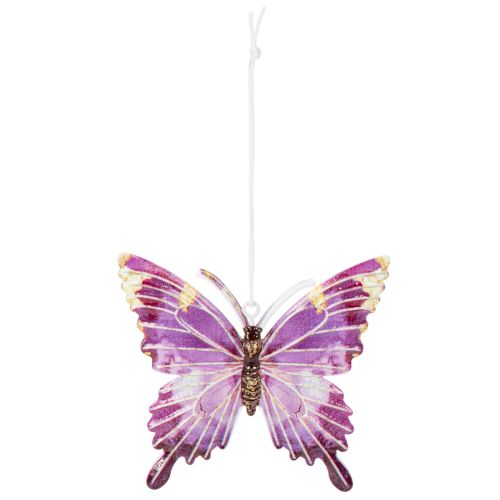 Artículo Colgante de mariposa para decorar artísticamente espacios habitables, 8 cm, 5 piezas