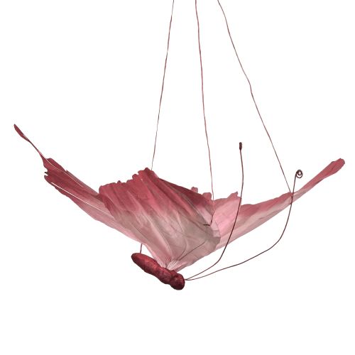 Artículo Mariposa colgante grande, elegante decoración de pared, 50 cm, 2 piezas