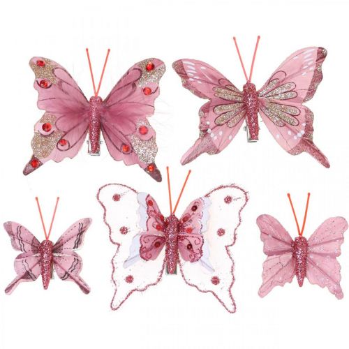 Mariposas Decorativas Rosas