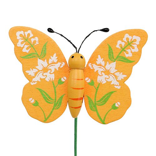Artículo Tipo de mariposa colorida. 6cm L25cm 15 piezas