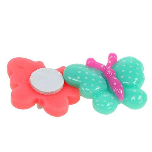 Floristik24 Mariposas Mini 2cm de colores 24uds