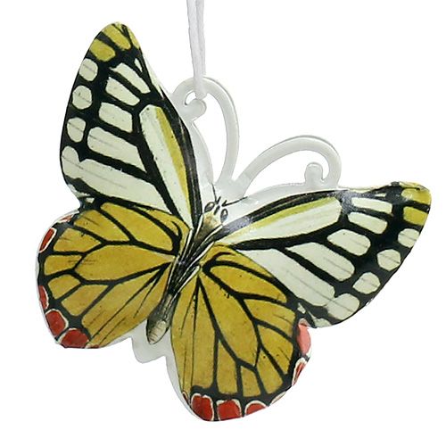 Floristik24 Mariposa para colgar colores surtido 5,5cm 3uds
