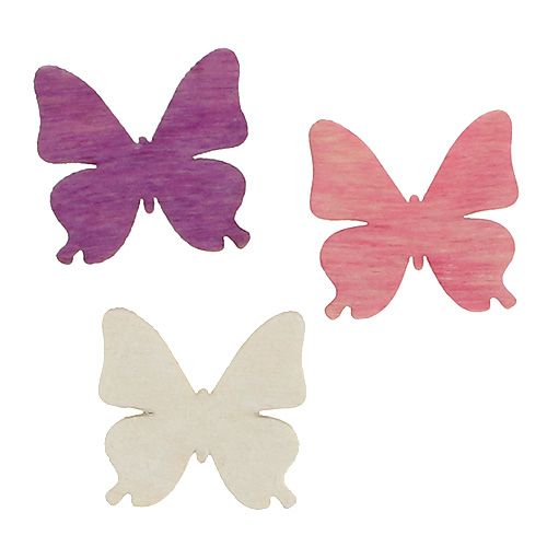 Floristik24 Mariposas para esparcir Mix 2cm 144pcs