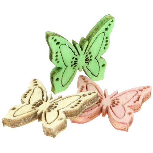 Floristik24 Mariposas para espolvorear 2cm 144p
