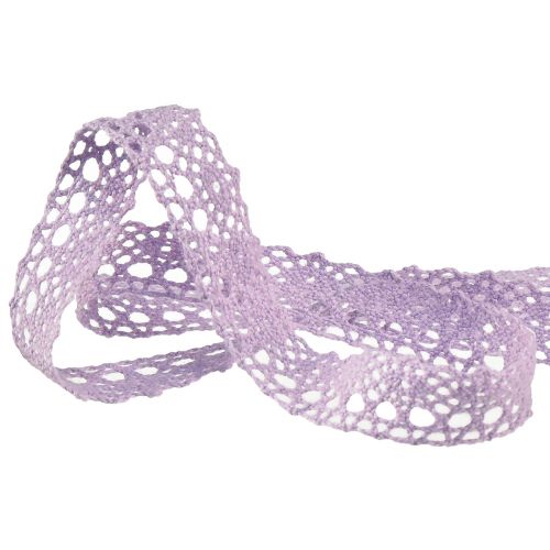 Artículo Cinta decorativa cinta decorativa de flores cinta decorativa violeta An. 16 mm L. 20 m