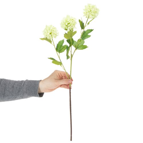 Arbusto artificial verde con forma de bola de nieve, 65 cm, 2 unidades. | Floristik24.es
