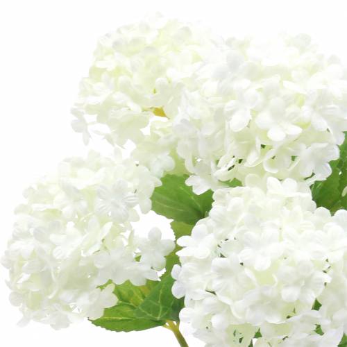 Artículo Rama Snowball Viburnum Blanco 42.5cm