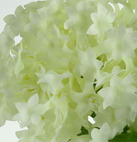 Artículo Bola de nieve, flores de seda blancas 47cm
