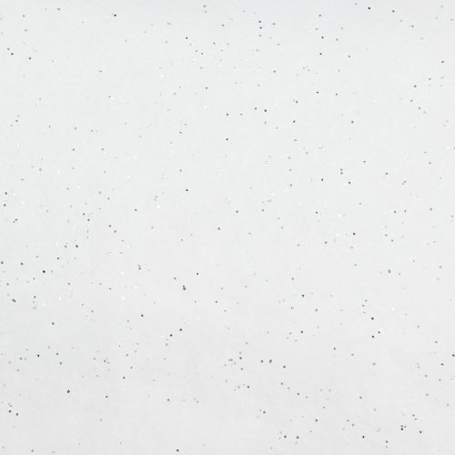 Artículo Manta de nieve alfombra de nieve de mica con purpurina plateada 120×80cm