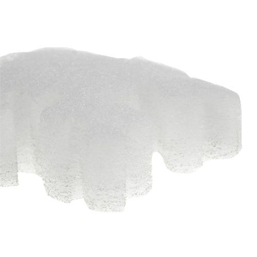 Copo de nieve blanco 7cm 8pcs