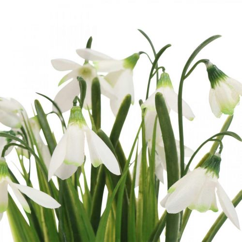 Floristik24 Campanilla de invierno artificial, flor de campanilla de invierno artificial 25cm