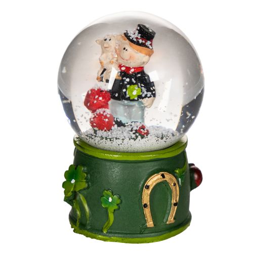 Bola de nieve de la suerte con figura de deshollinador, 4 cm, 3 piezas | Floristik24.es