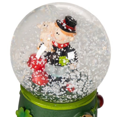 Bola de nieve de la suerte con figura de deshollinador, 4 cm, 3 piezas | Floristik24.es
