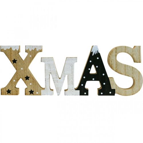 Floristik24 XMAS letras de madera de pie letras de madera naturaleza 41,5 cm