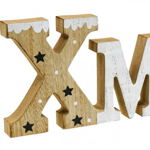Floristik24 XMAS letras de madera de pie letras de madera naturaleza 41,5 cm