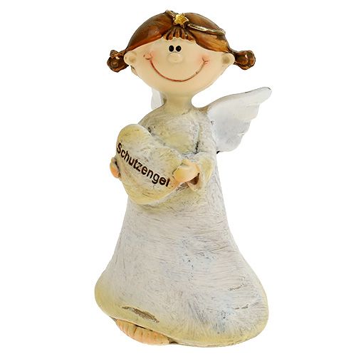 Floristik24 Guardian Angel Cream 8,5cm 4 piezas