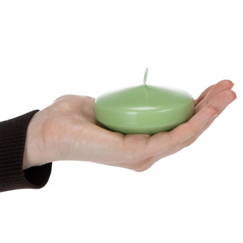 Artículo Vela flotante, decorativa para ocasiones festivas y momentos especiales, 8 cm, 8 unidades.