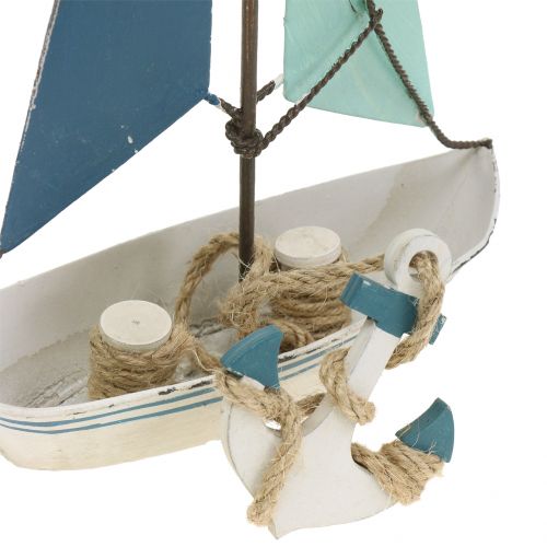 Floristik24 Velero decorativo metal Al. 26 cm