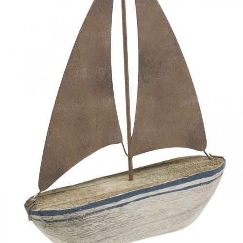 Floristik24 Deco velero madera óxido decoración marítima 16×25cm