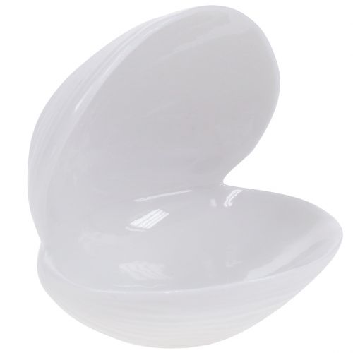 Floristik24 Carcasa para jabonera 12cm x 10,5cm x 11cm blanco