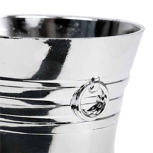 Floristik24 Enfriador de champán plateado Ø6,5cm H5,5cm 20 piezas