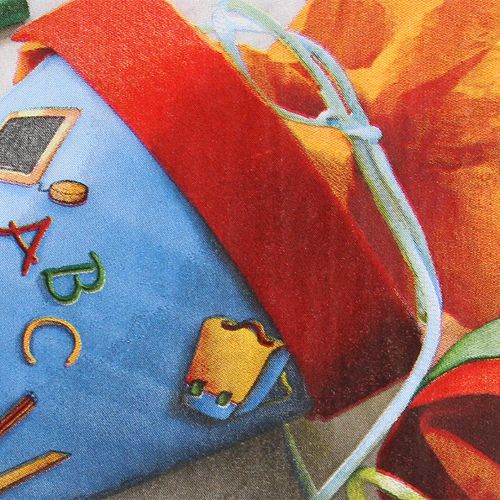 Floristik24 Servilletas 1er dia de colegio 33x33cm