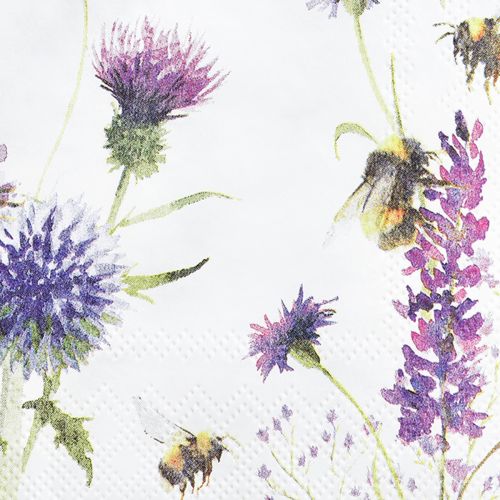 Artículo Servilletas verano abejorros decoración abejas 25x25cm 20ud