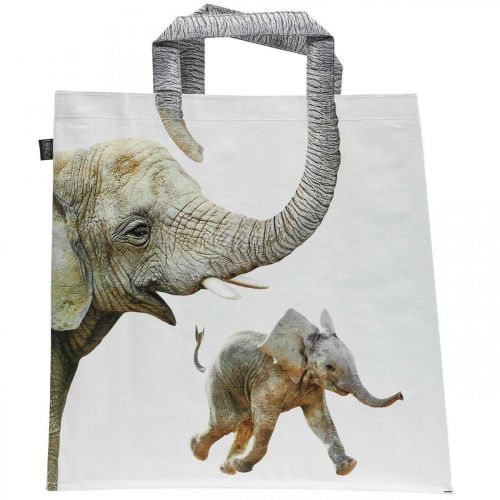 Floristik24 Bolso shopper, bolso shopping B39.5cm bolso elefante