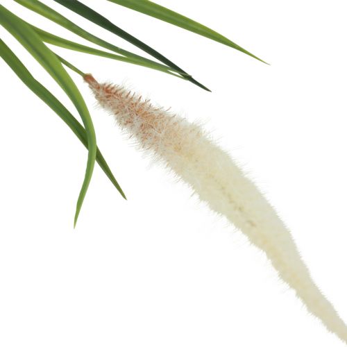 Floristik24 Hierba de pelo plateado planta verde hierba dulce artificial 104cm