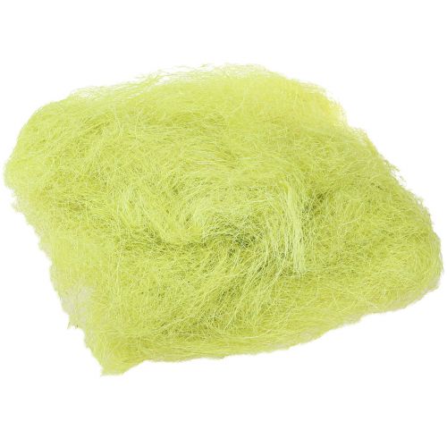 Floristik24 Fibra natural sisal verde claro para manualidades 300g
