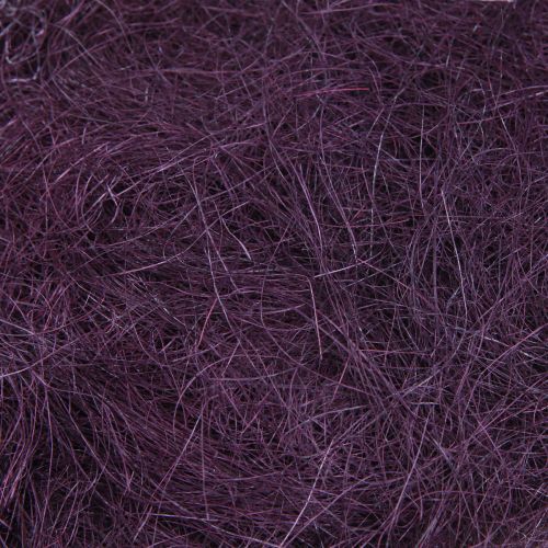 Artículo Sisal Fibra de sisal morado para manualidades y decoración 300g