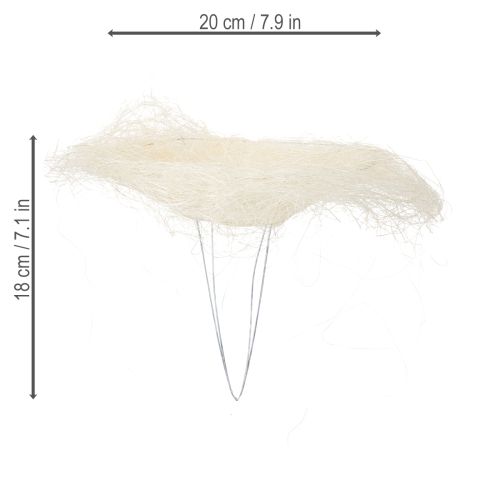 Artículo Brazalete para ramo: accesorio elegante para un arreglo floral perfecto - 20 cm, 8 piezas