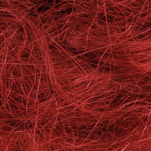 Artículo Sisal rojo burdeos fibra natural 300g