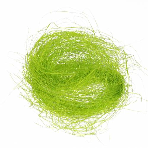 Hierba decorativa sisal verde primavera 300g