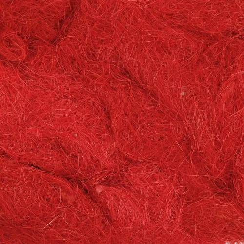 Artículo Sisal rojo fibra natural 500g