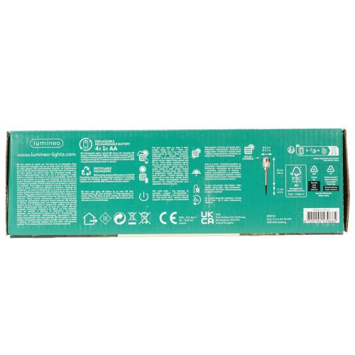 Lámparas solares de bola con estaca para jardín, set de 4, 36 cm | Floristik24.es
