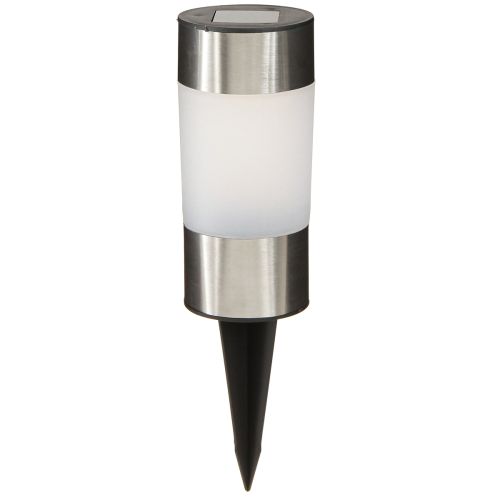 Floristik24 Luz de barra solar Luz solar LED al aire libre H14cm 4 piezas