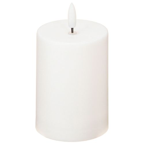 Artículo Vela Solar LED Vela con Temporizador Blanco Blanco Cálido Ø7cm H12.5cm