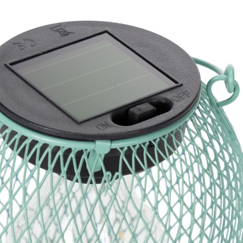 Artículo Farol solar, iluminación LED decorativa, ahorro energético, ideal para exterior, 12cm